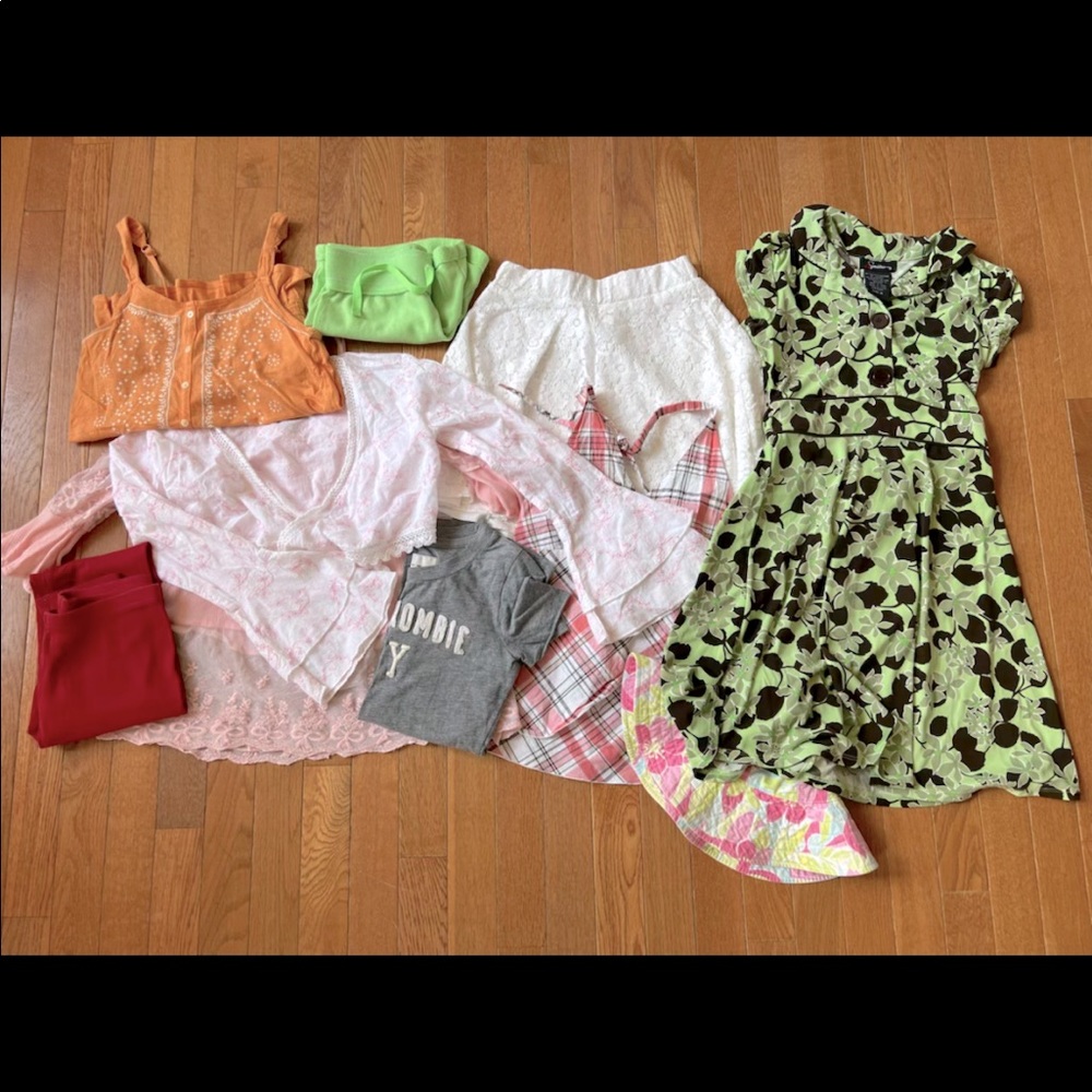 Bundle of size 8 kids clothes